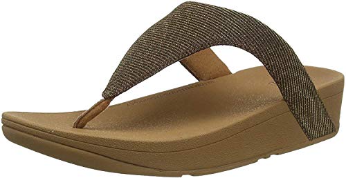 Image of FitFlop Women's LULU Suede Toe-Post Sandals | Lightweight Summer Walking Sandals with Cushioned Comfort, Arch Support & Grip