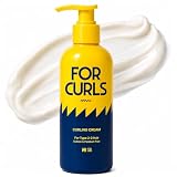 FOR CURLS Curl Cream for Curly & Wavy Hair | 8.4 oz | Anti-Frizz, Lightweight, Non-Crunchy | Sulfate & Paraben Free | Type 2-3 Hair