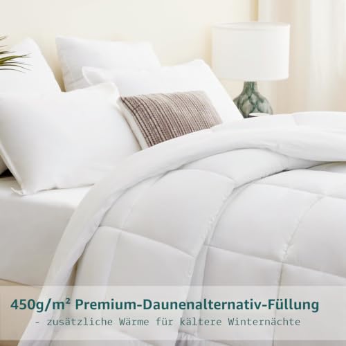 RUIKASI Bettdecke 220x240 Winter Warm Oeko-TEX 450GSM Füllung – Ansicht 3