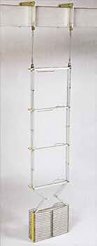 Amazon.co.jp: 【避難はしご 金属製折りたたみ式 オリロー6型