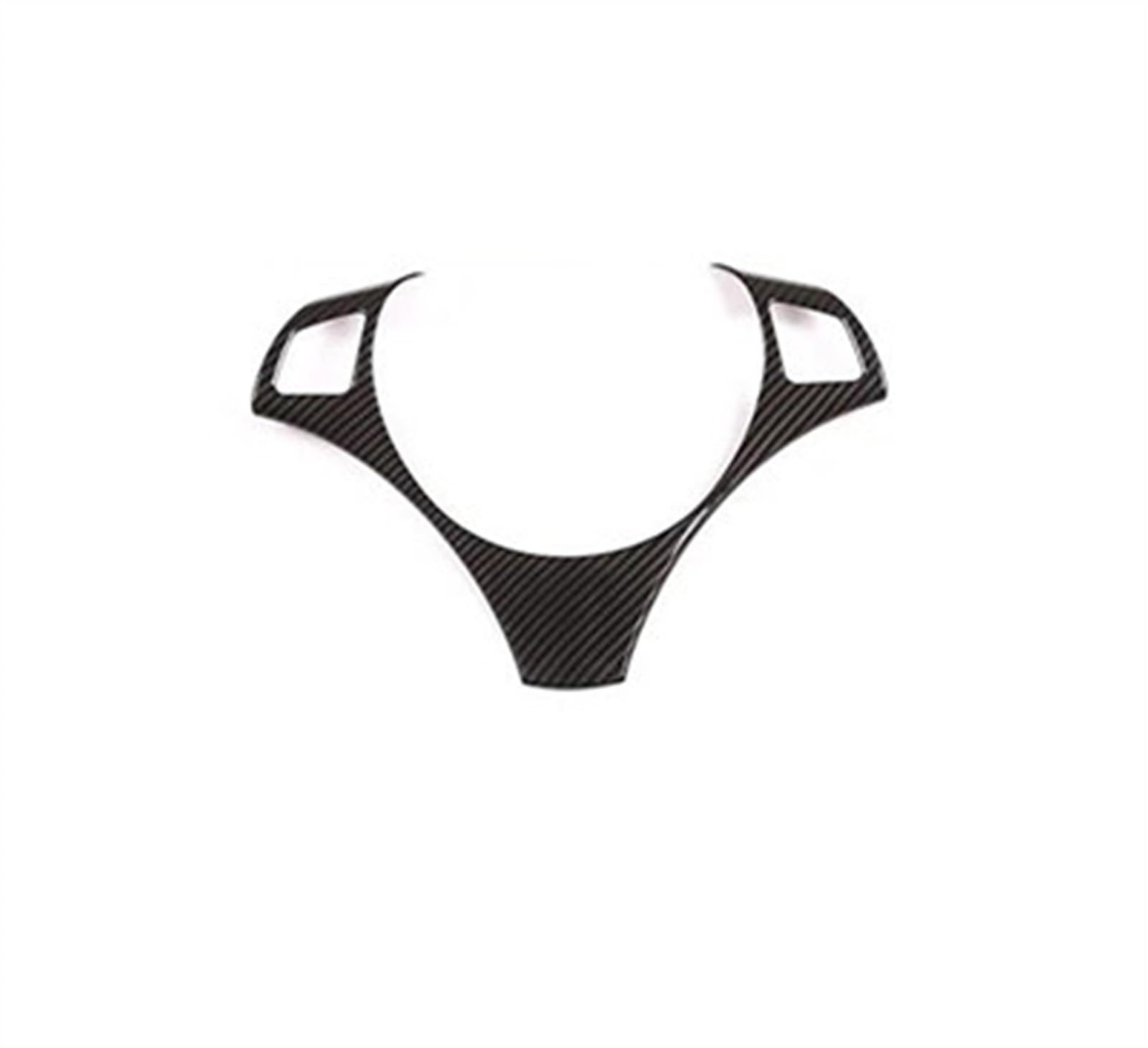 Piwine 3 Car Steering Wheel Panel Trim Decorative Frame Sticker Accessories For 1 Series E87 E90 E92 2004-2012
