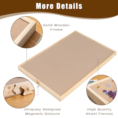 Planche de puzzle 1000 pièces inclinable pour protéger vos progrès - 4