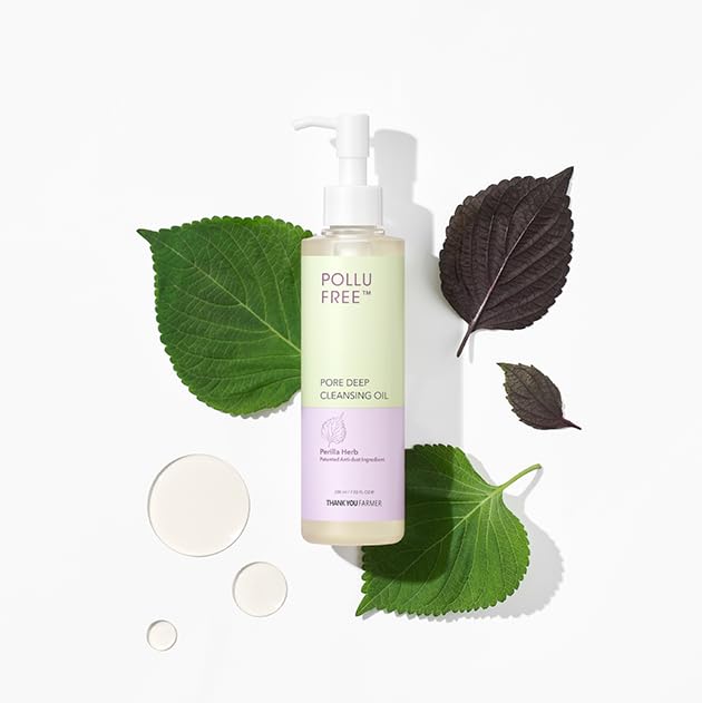 Miniatura 5 de THANKYOU FARMER Pollufree - Aceite limpiador profundo de poros de puntos negros, 7.03 onzas líquidas, limpiador de puntos negros, extractos de