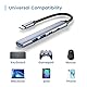 Ewent 3.0 Hub, USB-C zu 5-in-1 Multi-Port Dock, 5-Port Adapter 1x PD100W, 1x USB-C, 3X USB-A, Docking Station Kompatibel mit Laptop, Desktop PC, MacBook Pro/Air, iPad, iPhone, Samsung