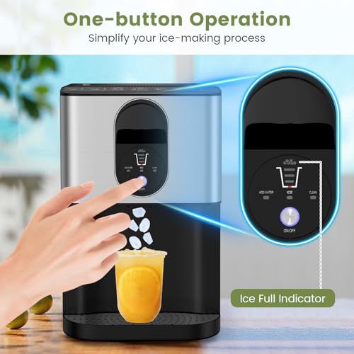Máquina de Hielo Nugget Auto-dispensable 56 lbs/24h miniatura 6