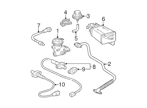 Toyota 77740-35392 Charcoal Canister Assembly by Toyota - Image 4