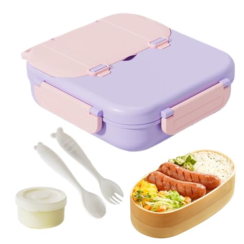 Xijobido Infantil - Contenedor De s 1000ml Para Niños,Contenedor Térmico para Comida | para Guardería Colegio Viaje Picnic Oficina Comida Ensalada Sándwich