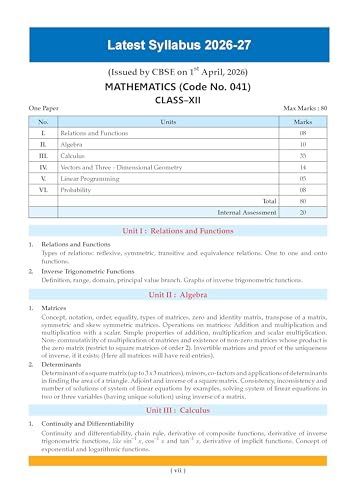 Image of Oswaal CBSE & NCERT One for All Class 12 Mathematics| With 2026 Papers (Delhi & Outside Delhi)- fully solved | With NCERT, NCERT Exemplar & Competency-based Questions | For 2027 Exam | With Oswaal AI