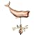 Good Directions 28" Whale Weathervane, Pure Copper