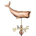 Good Directions 28" Whale Weathervane, Pure Copper