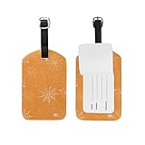 Regalo perfecto: nuestras etiquetas de equipaje son hermosas y únicas, no solo adecuadas para maletas, bolsas de viaje, etc., mochilas escolares, artículos deportivos o bolsas para mascotas son muy adecuadas, es el Día de Acción de Gracias, el día de San Valentín, Navidad, crucero, luna de miel y boda. Regalo perfecto para usted, sus hijos, su familia, su pareja, sus amigos y sus colegas.