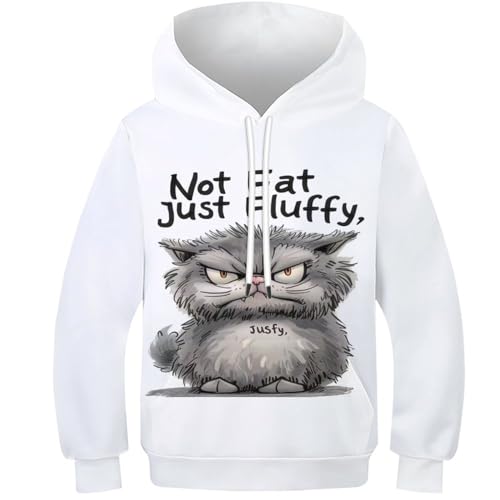 Sweat à capuche animaux mignons imprimé 3D pour éviter les vêtements inconfortables