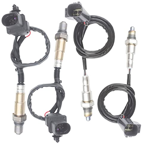 higherbro 4PCS Oxygen O2 Sensor 1 & 2 for 2012 2013 2014 2015 2016 Ford F-250/F-350 Super Duty 6.2L Upstream + Downstream