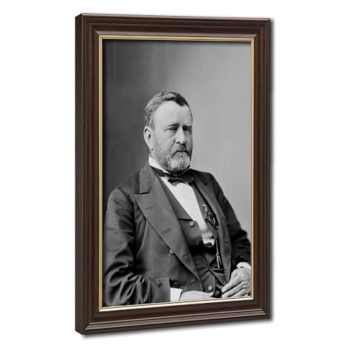 Cadre Ulysses S Grant 20x30cm pour décoration murale rapide
