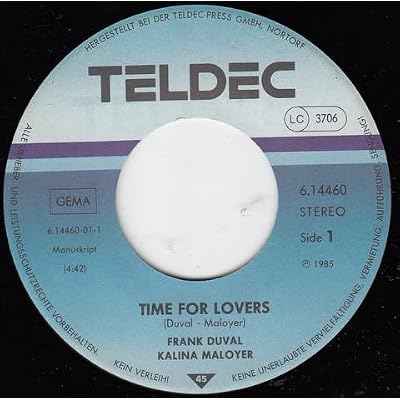 Time for lovers (Derrick - Kranzniederlegung) / There's a feeling / 6.14460