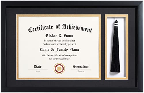 ELSKER&HOME 11x17 Diploma Frames with Tassel Holder for 8.5x11 Certificate