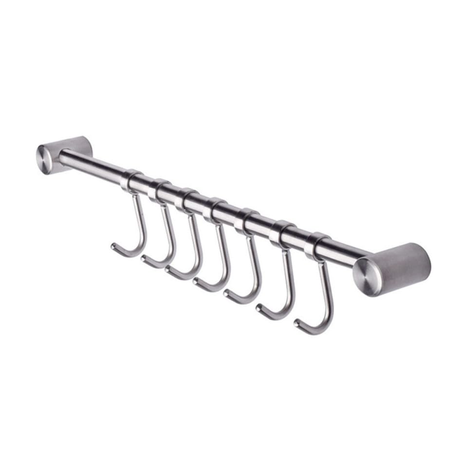 Perchero de pared de diseño liso y acero inoxidable de alta calidad