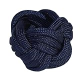 Handmade Neckerchief Slide Woggle for Scouts for Lion Tiger Wolf Bear Webelos Paracord Turks Head Knot by KNOTS SO FAST (Navy)
