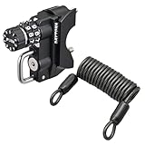 デイトナ(Daytona) ヘルメットロック バイク ハーレーダビッドソン FXDなど マスターシリンダー右側用 ワイヤーロック(1200mm)付属 ヘルメットホルダー ダイヤルタイプ 61781