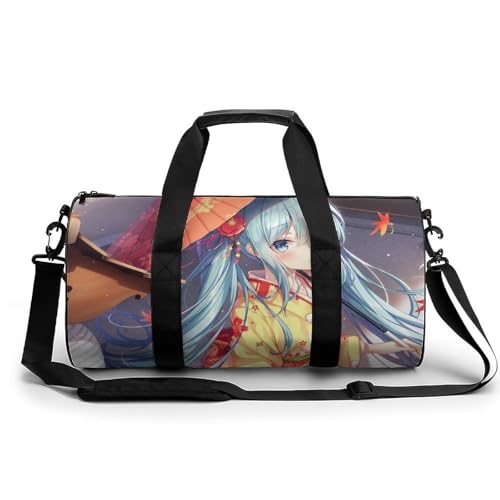 Sac de sport gym polyvalent style japonais 45x23x23cm