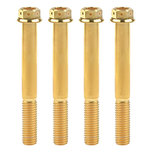 Vis M10 80mm à tête hexagonale au pas de 1.25mm pour filetage à pas fin