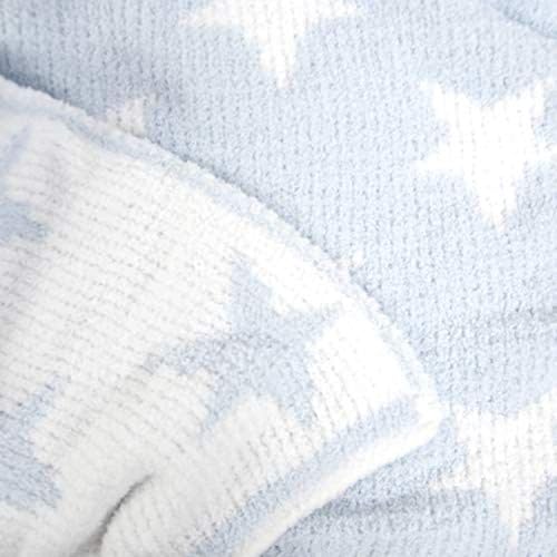 Image of Tadpoles Ultra Soft Reversible Chenille Baby Blanket - Stars Blue | 30 inch x 40 inch | Made of 100% Microfiber Polyester | Soft, Gentle & Hypoallergenic | Ideal as a Swaddle, Receiving Blanket & More