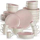 DESIGN MARIN QUI FAIT VOYAGER VOS REPAS – Chaque assiette, assiette creuse bol ou tasse de ce service de table 6 personnes raconte une histoire inspirée de la mer. Devenez un pro de la vaisselle et arts de la table en apportant une touche de décoration moderne et apaisante à votre table. Ce lot de bols, tasses et assiettes service de table au style contemporain transforme un simple dîner en moment d’évasion.