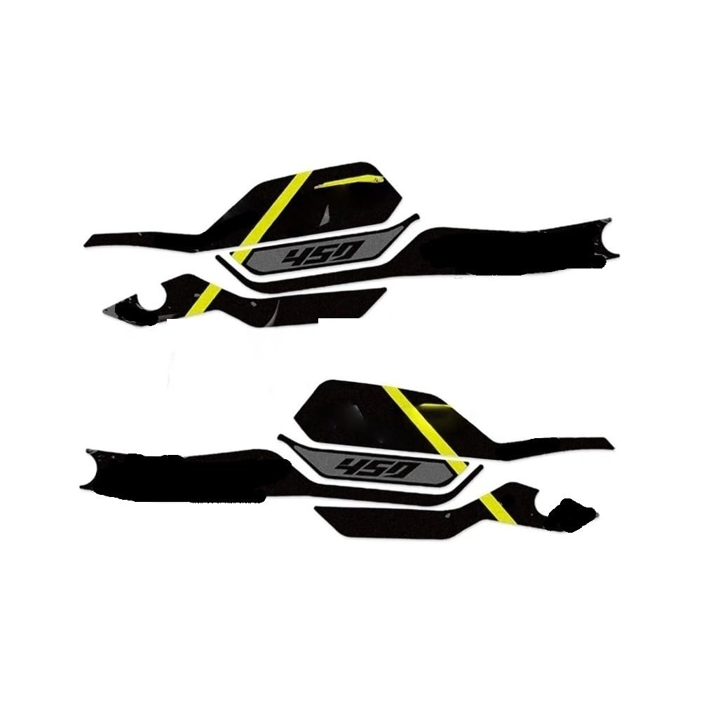 Motorcycle Tank Pad Decal Shield Protection Sticker for CF 450MT for 450 MT(Color1)