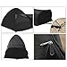 Lljsszr Compact Bivy Tent for Individual Use Windproof Oxford Cloth for Camping, Black