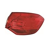 OEM: 13282243 Faro trasero derecho exterior sin portalámparas rojo SW, Opel Astra 01/2012 al 05/2015