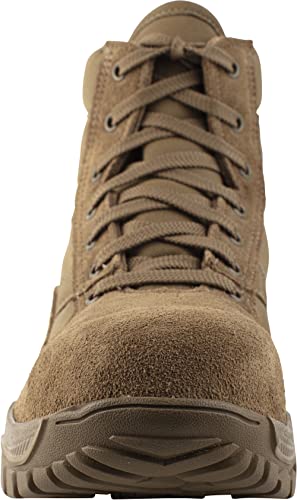 Belleville C315 ST Flyweight Shorty 6" Steel Toe Military Boots for Men - Lightweight Cattlehide Leather & Nylon Army Boots - Rubber Outsole - Berry Compliant - Coyote2