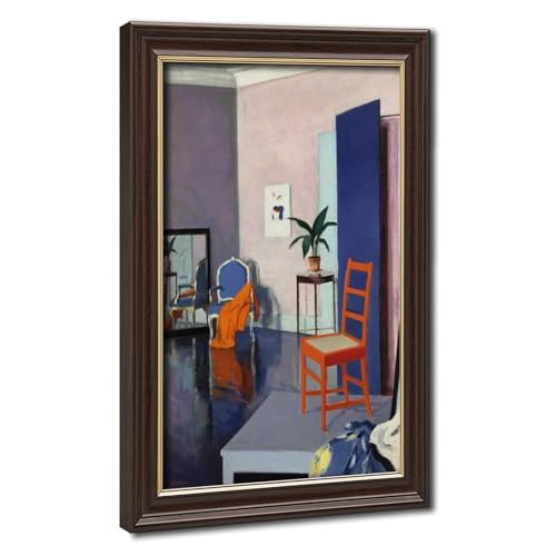 Toile Francis Cadell The Red Chair décoration murale pour salon chic