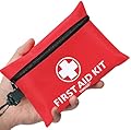 Mini First Aid Kit - 147 Piece Small First Aid Kit,with Rotatable Buckle Ideal for Cars, Schools, Sports, Homes, Travel, Camping, Hiking ?