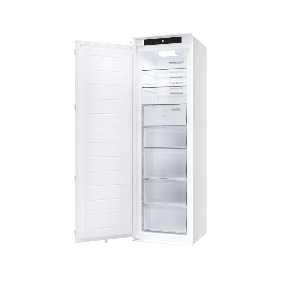 Congélateur Vertical Encastrable Candy 220L Blanc - CMT5518EVWF