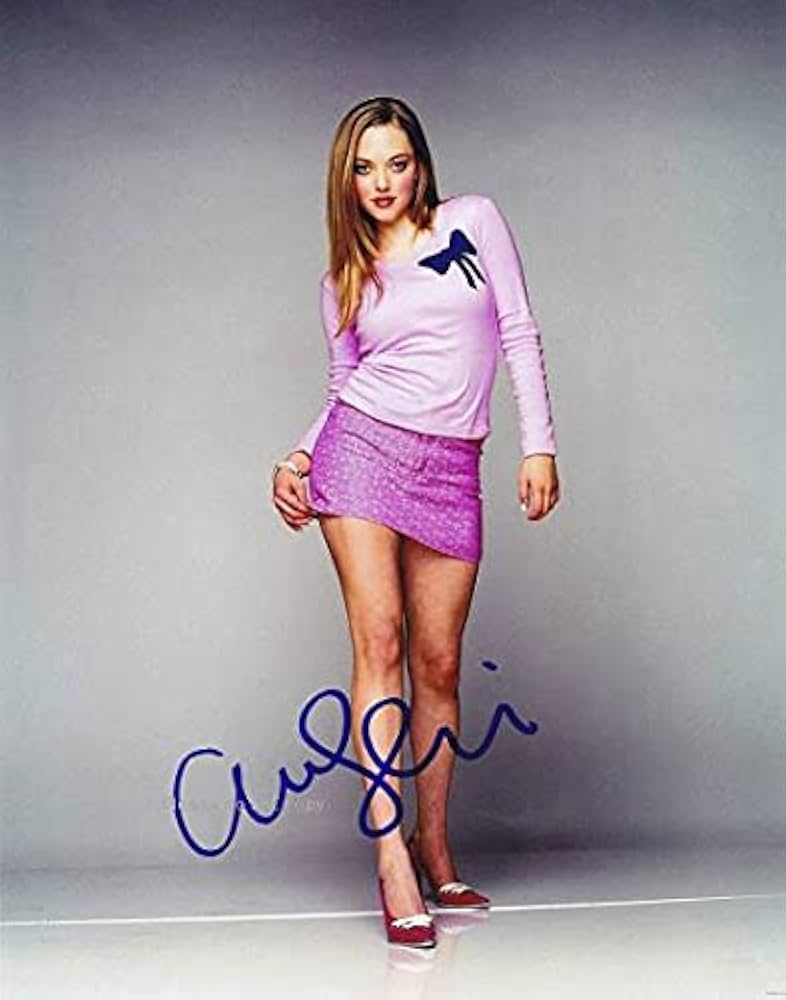 Amazon.co.jp: 2004年 ミーンガールズ アマンダ・サイフリッド サイン