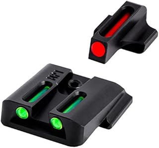Truglo Fiber-Optic Front and Rear Handgun Sights for Smith & Wesson Pistols, S&W M&P, SD9 and SD40
