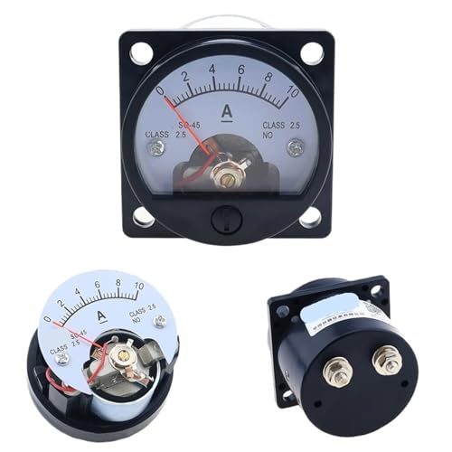 Ampèremètre analogique CC 800A 75mV SO-45-A indicateur de courant pour tableau électrique rond