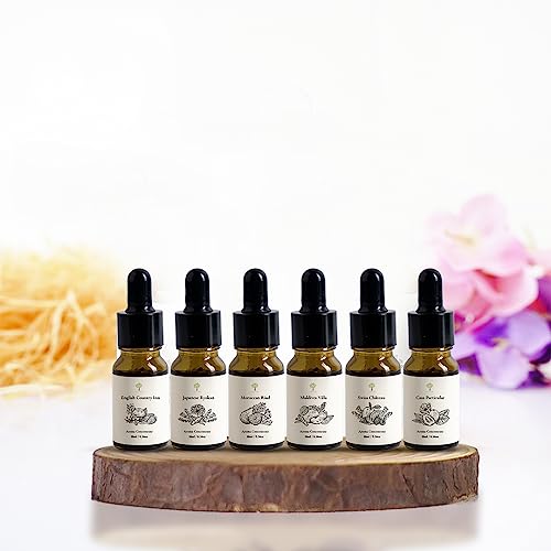Top 6 Hotel Blend Essential Oils Set for Diffuser for Home and Aromatherapy
