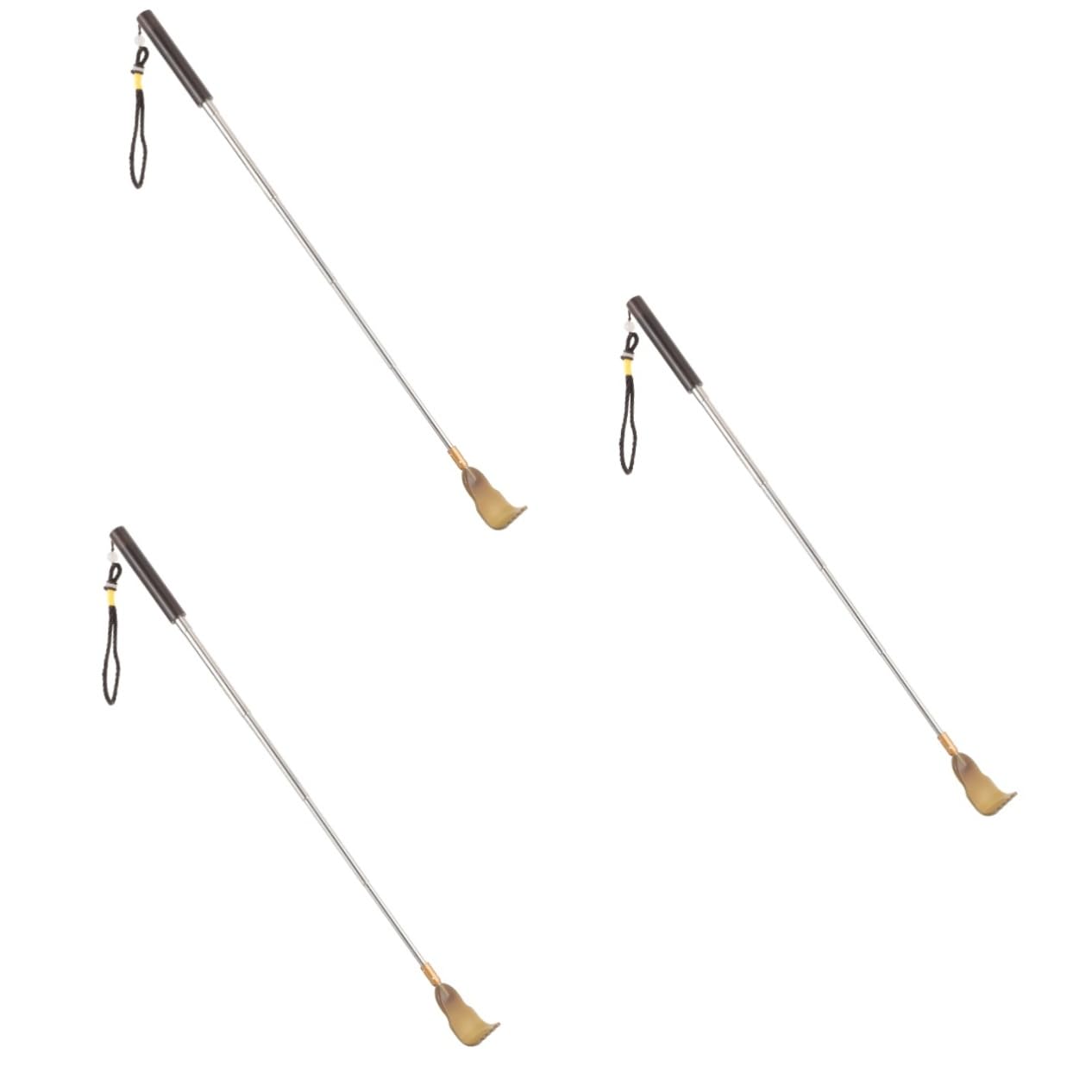 3 Piezas Rascador Telescópico Rascador De Espalda Raspador Espalda Palo Para Picazón En La Piel Palo Para Detener La Picazón En La Espalda Automasajeador Resina