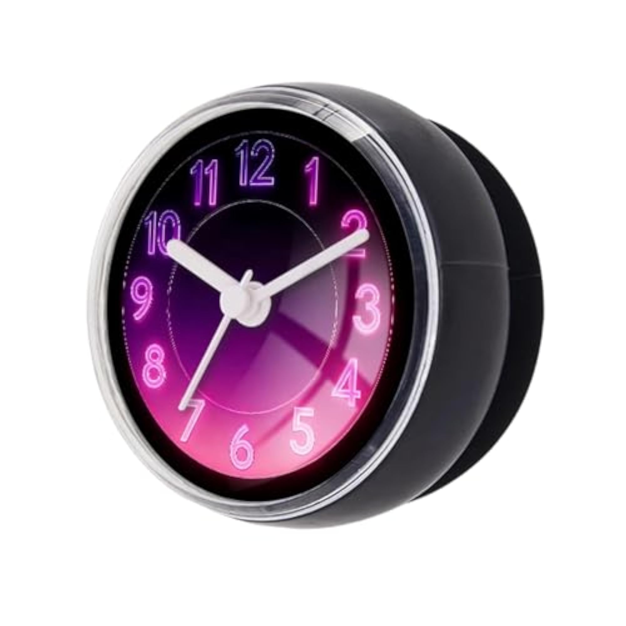 Modern Waterproof Bathroom Clock with Suction Cup
