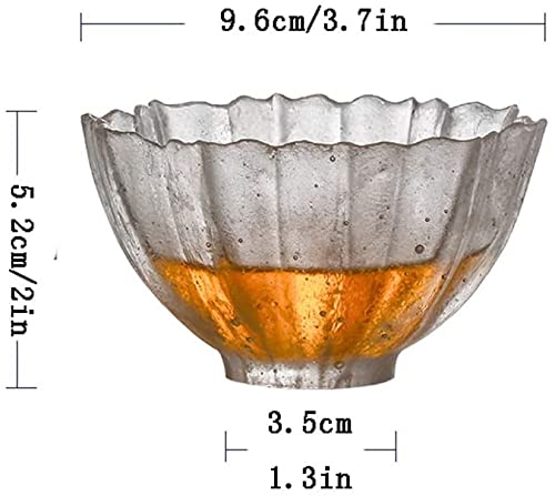 Whiskey Champagne Glasses Water Tumblers Glasses Retro Whiskey Glass Frosted Household Glass Classic Water Cup Tea Cup Juice Cup Wine Glass/Scotch/Bourbon/Wine And Cocktail Drinks Drinking Glasses Win #TOP1