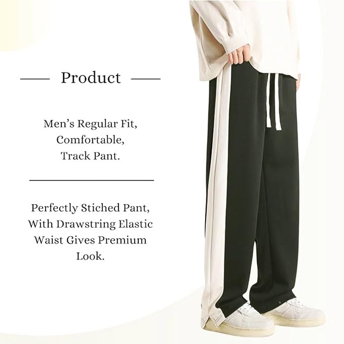 Image of VIMAL JONNEY Trouser Pant for Men | Track Pant for Men Loose Fit | Sports Track Pant for Men | Track Pant Men | Men Stylish Track Pant-VIMAL640444
