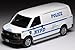 1/64 Scale Diecast Collectible Model Compatible with NYPD Police Express 3500 Van Finished Product