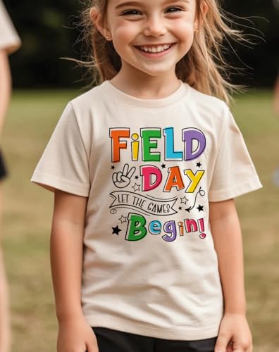 Kids Toddler Boys Girls Field Day T-Shirt Kindergarten Student Funny Short Sleeve Cotton Tee Tops4