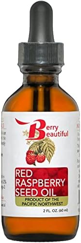 Berry Beautiful Red Raspberry Seed Oil - Cold Pressed from Locally Grown Raspberries - 100% Pure & Unrefined - 2 fl oz