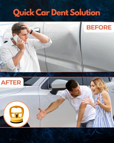 Image of Dent Puller, Dent Puller Dent Remover Tool and Dent Repair Kit Handle Lifter for Cars Body,Glass,Screen,Objects Moving
