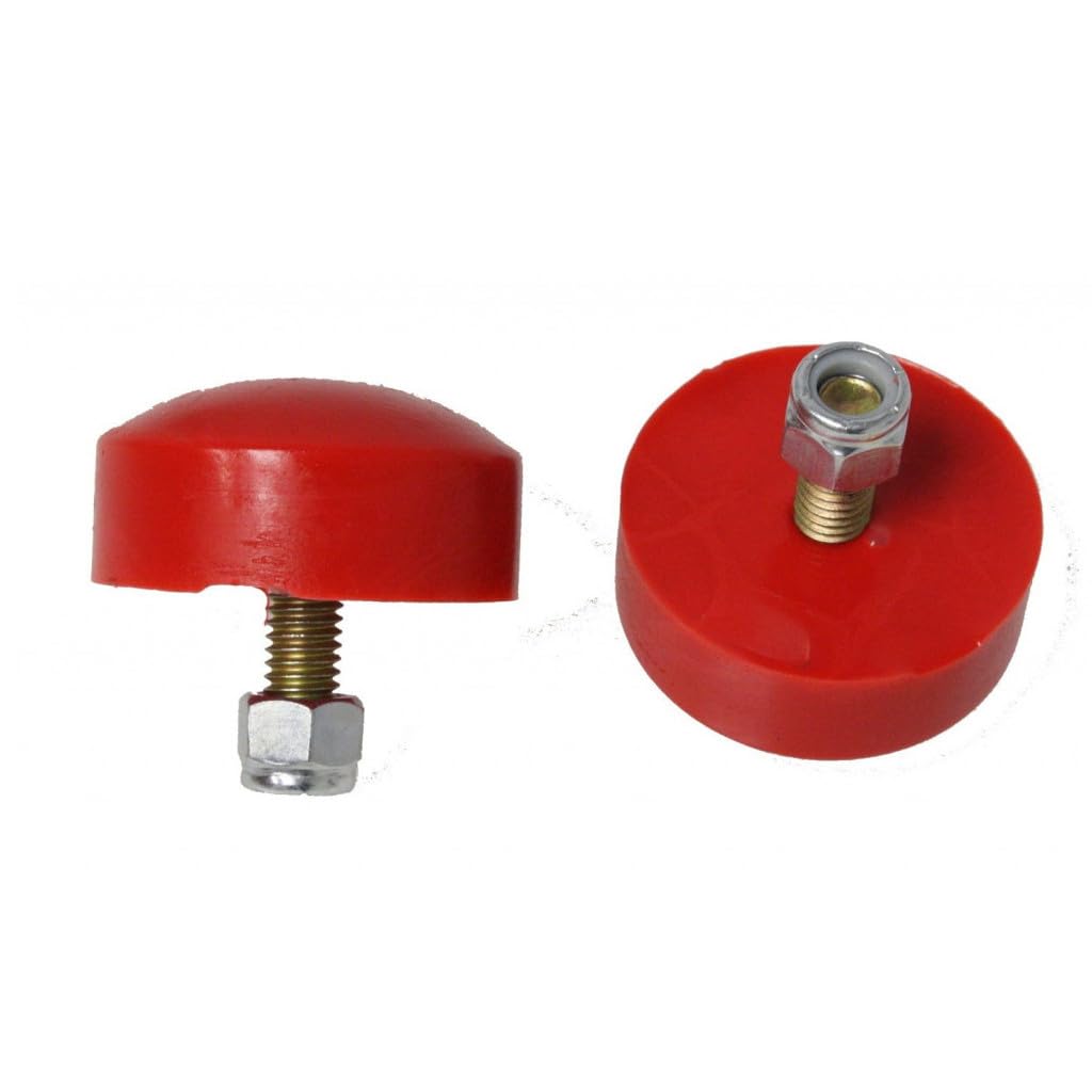 Energy Suspension For 1in Tall ButtonHead Bump Stop - Red | 9.9116R