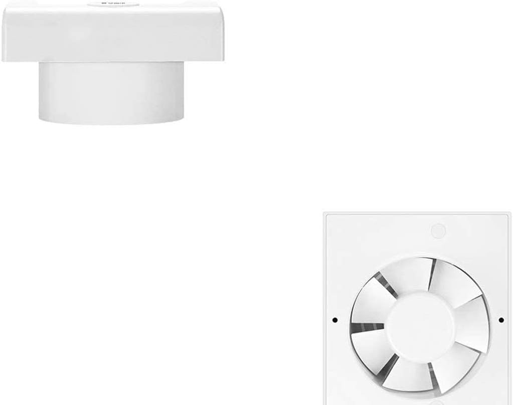 Household ventilation fan，6 inch silent Bathroom toilet Wall Ventilation Fan, White Plastic Grille