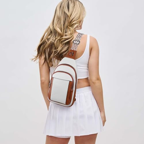 Image of TANTOMI Small Sling Bags for Women, Leather Cross body Purses Bag for Daily Travel Leisure Sport Fanny Packs with Adjustable Strap