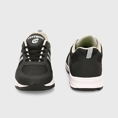 Image of Centrino Men's Sneaker Shoes Stylish | Shoes for Man Casual Sports | Lightweight Breathable Lace-Up Walking Shoes with Cushioned Insole | Comfortable Anti-Skid Canvas Sneakers for Men | Mens Shoes (9201)